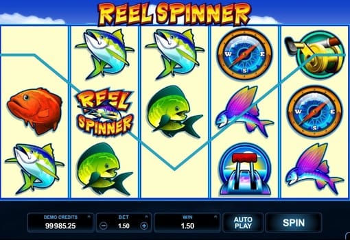 Игровые автоматы на реальные деньги с выводом – Reel Spinner