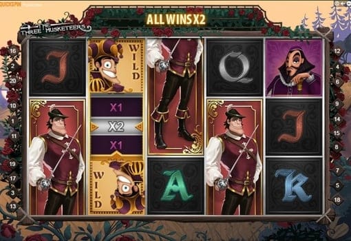 Игровые автоматы с реальным выводом денег — The Three Musketeers Игровые автоматы с реальным выводом денег — The Three Musketeers